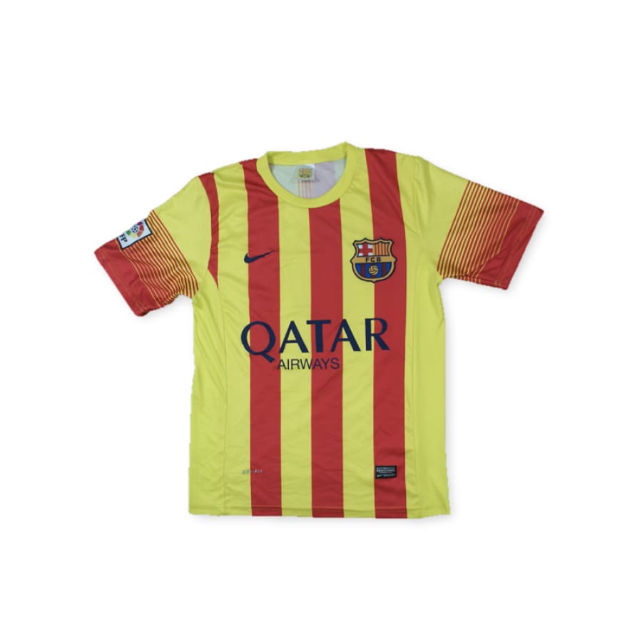 Maillot de foot FC Barcelone supporter QATAR AIRWAYS N°10 MESSI 2013-2014 - Nike - Barcelone