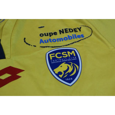 Maillot de foot FC Sochaux-Montbéliard domicile N°9 MATH 2016-2017 - Lotto - FC Sochaux-Montbéliard