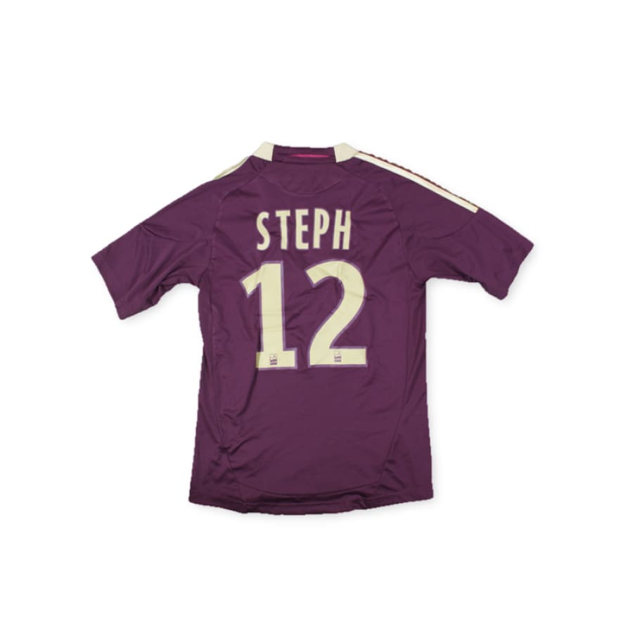 Maillot de foot Olympique Lyonnais EVEREST POKER n°12 STEPH 2010 - Adidas - Olympique Lyonnais