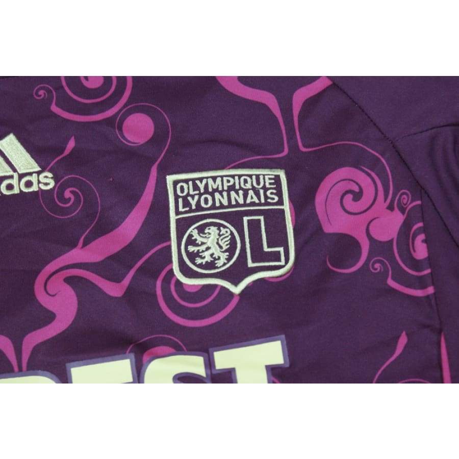 Maillot de foot Olympique Lyonnais EVEREST POKER n°12 STEPH 2010 - Adidas - Olympique Lyonnais