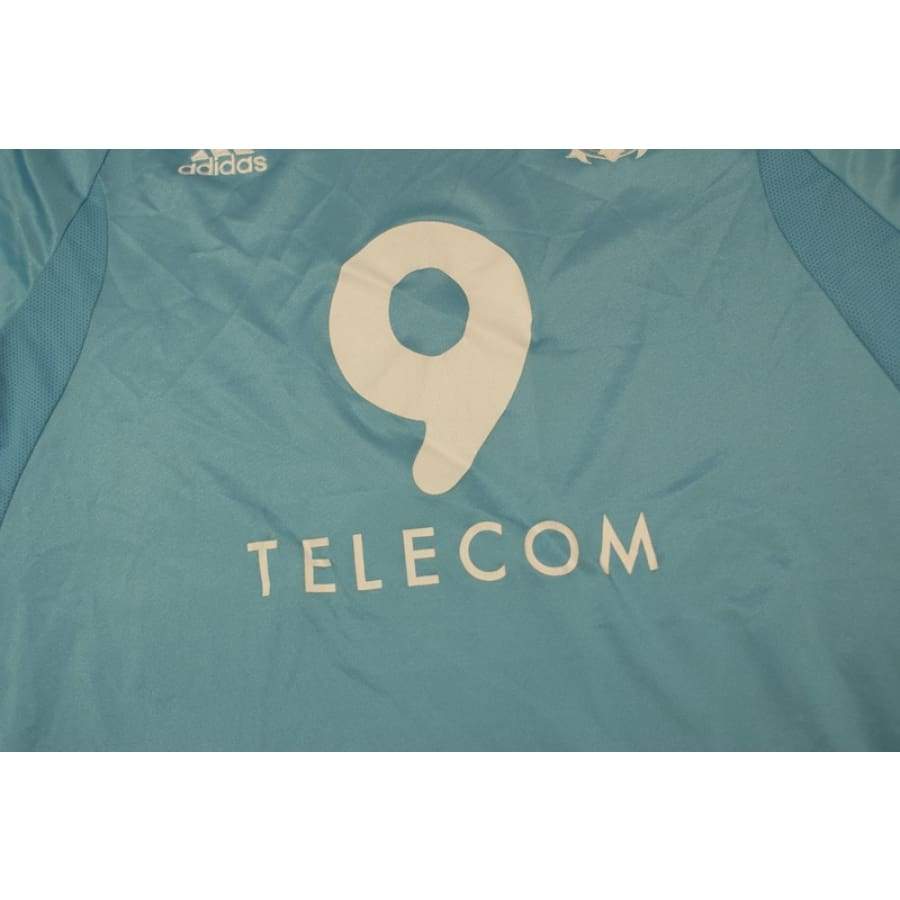 Maillot de foot Olympique de Marseille 9 TELECOM extérieur 2003-2004 - Adidas - Olympique de Marseille