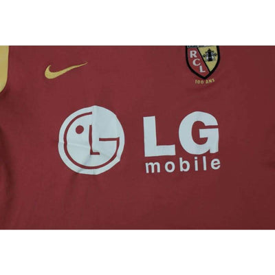 Maillot de foot RC Lens LG n°10 BENJAMIN 2006-2007 - Nike - RC Lens