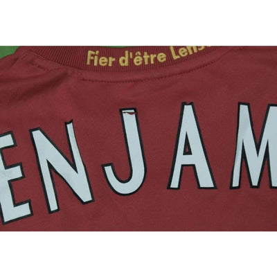 Maillot de foot RC Lens LG n°10 BENJAMIN 2006-2007 - Nike - RC Lens