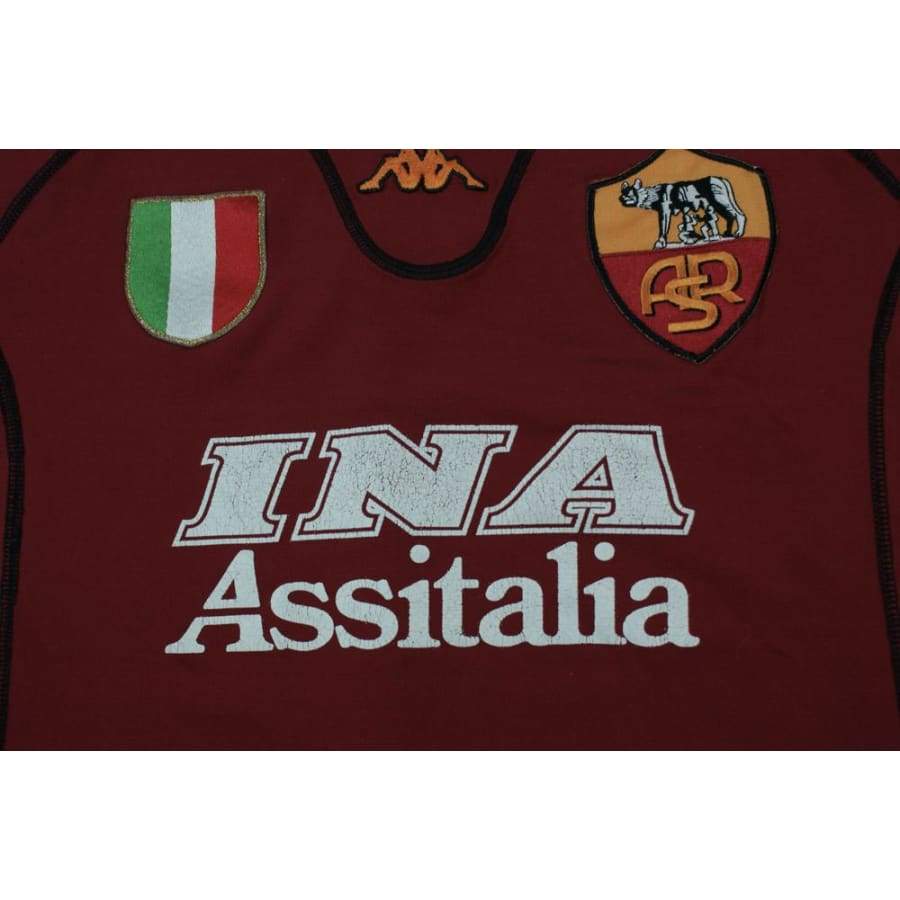 Maillot de foot retro AS Rome 2000-2001 - Kappa - AS Rome