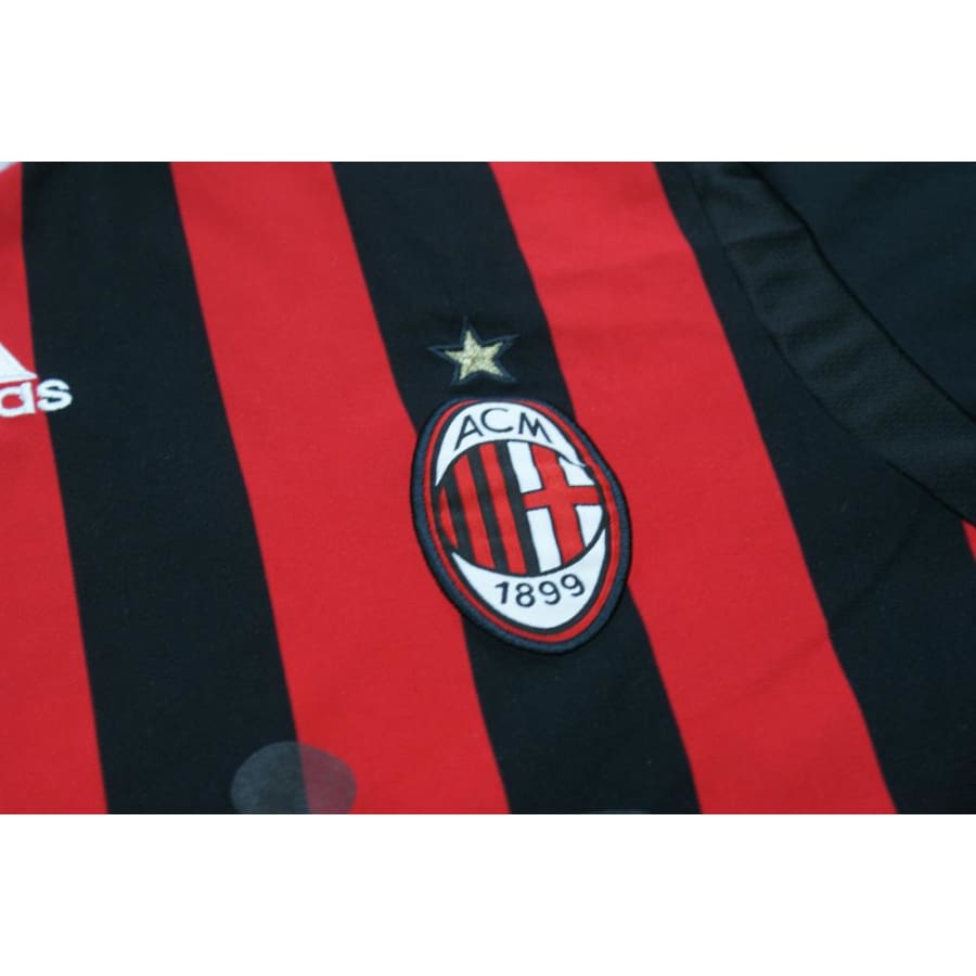 Maillot de foot rétro domicile AC Milan 2009-2010 - Adidas - Milan AC