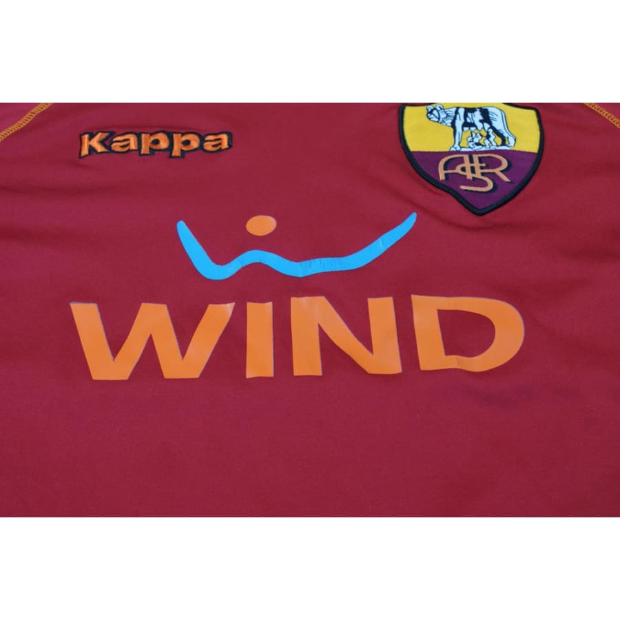 Maillot de foot rétro domicile AS Rome 2008-2009 - Kappa - AS Rome