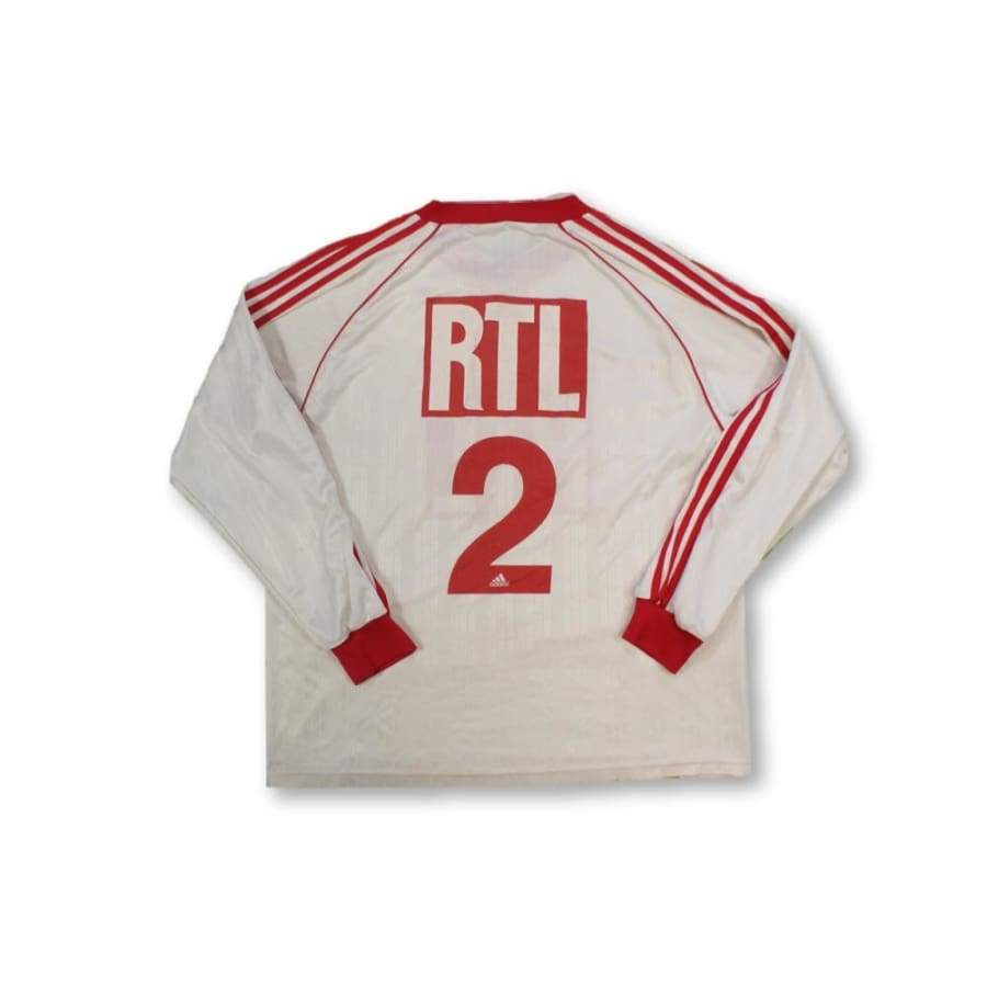 Maillot de foot rétro domicile Coupe de France RTL N°2 années 1990 - Adidas - Coupe de France