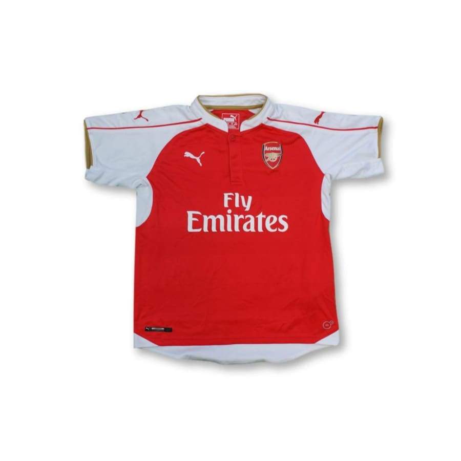 Maillot de foot rétro domicile enfant Arsenal FC 2015-2016 - Puma - Arsenal