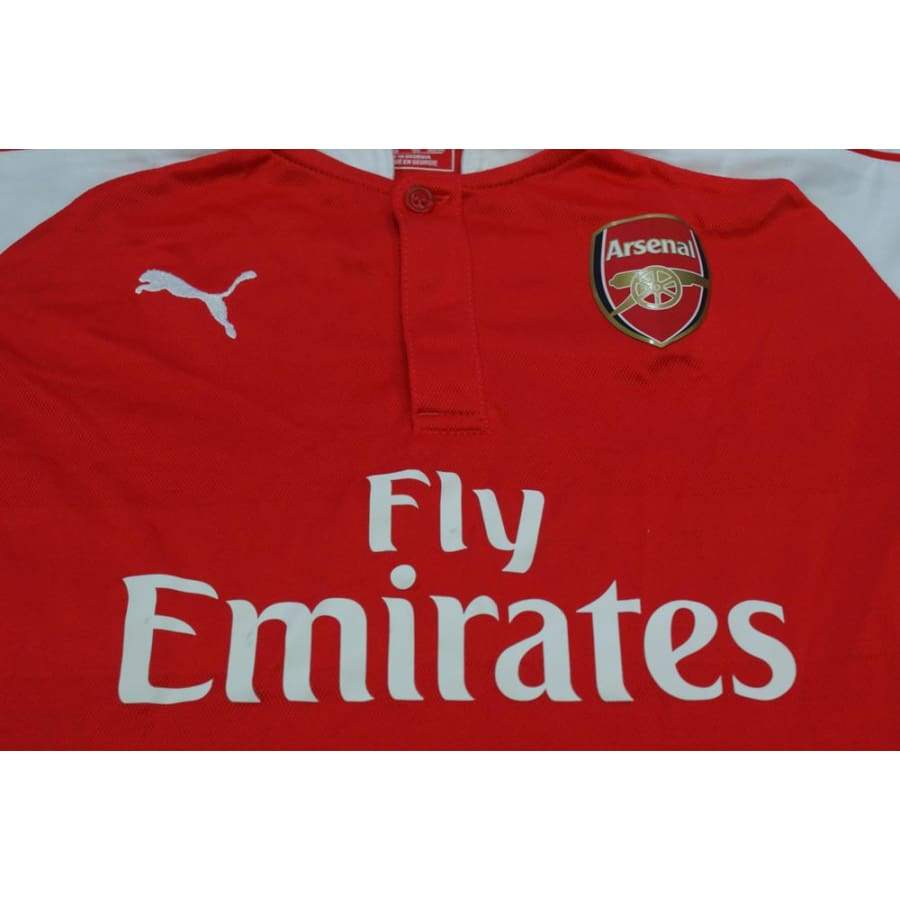 Maillot de foot rétro domicile enfant Arsenal FC 2015-2016 - Puma - Arsenal