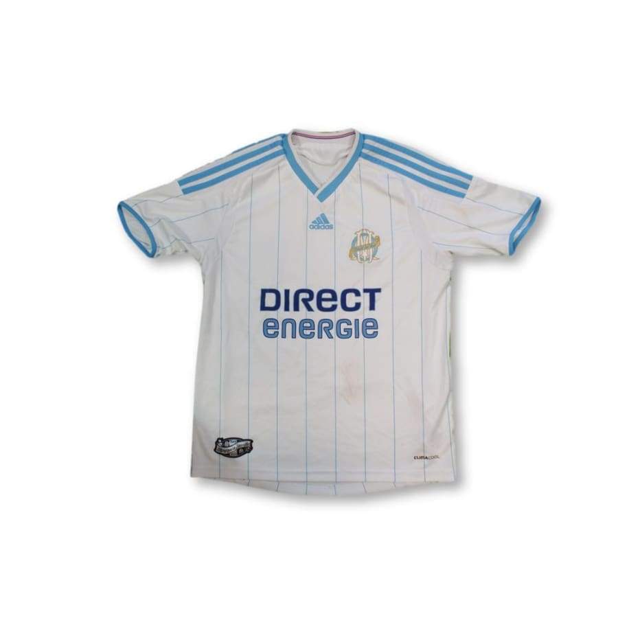 Maillot de foot rétro domicile enfant Olympique de Marseille 2009-2010 - Adidas - Olympique de Marseille