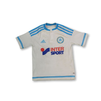 Maillot de foot rétro domicile enfant Olympique de Marseille 2015-2016 - Adidas - Olympique de Marseille