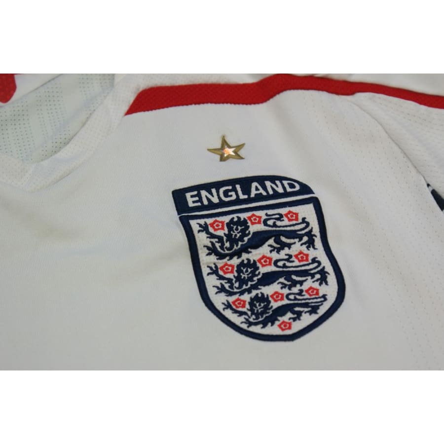 Maillot de foot rétro domicile équipe dAngleterre 2008-2009 - Umbro - Angleterre