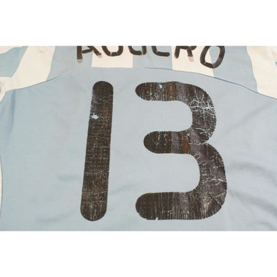 Maillot de foot rétro domicile équipe d’Argentine N°13 AGUERO 2010-2011 - Adidas - Argentine