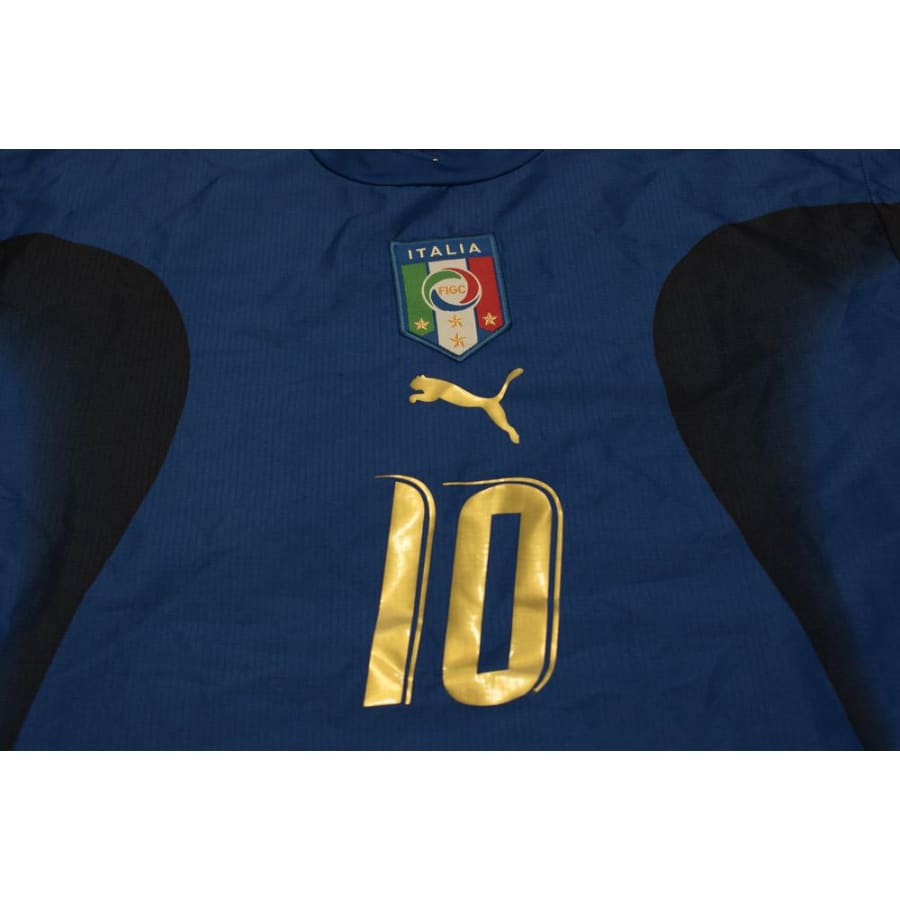 Maillot de foot retro domicile équipe dItalie N°10 TOTTI 2006-2007 - Puma - Italie