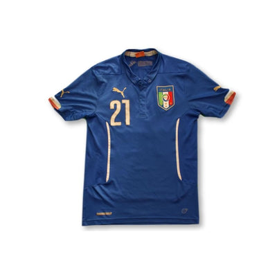 Maillot de foot rétro domicile équipe dItalie N°21 PIRLO 2014-2015 - Puma - Italie