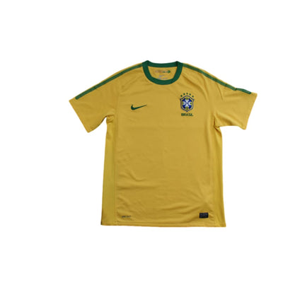 Maillot de foot rétro domicile équipe du Brésil 2010-2011 - Nike - Brésil