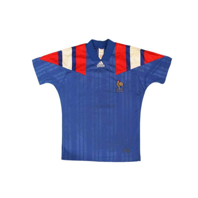 Maillot de foot rétro domicile Equipe de France 1993-1994 - Adidas - Equipe de France