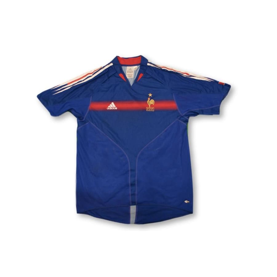 Maillot de foot retro domicile Equipe de France 2004-2005 - Adidas - Equipe de France