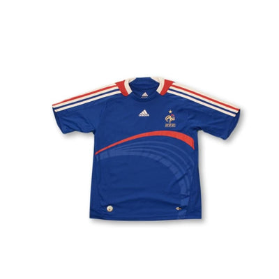 Maillot de foot rétro domicile Equipe de France 2008-2009 - Adidas - Equipe de France