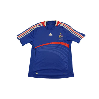 Maillot de foot rétro domicile Equipe de France 2008-2009 - Adidas - Equipe de France