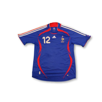 Maillot de foot rétro domicile Equipe de France N°12 HENRY 2006-2007 - Adidas - Equipe de France