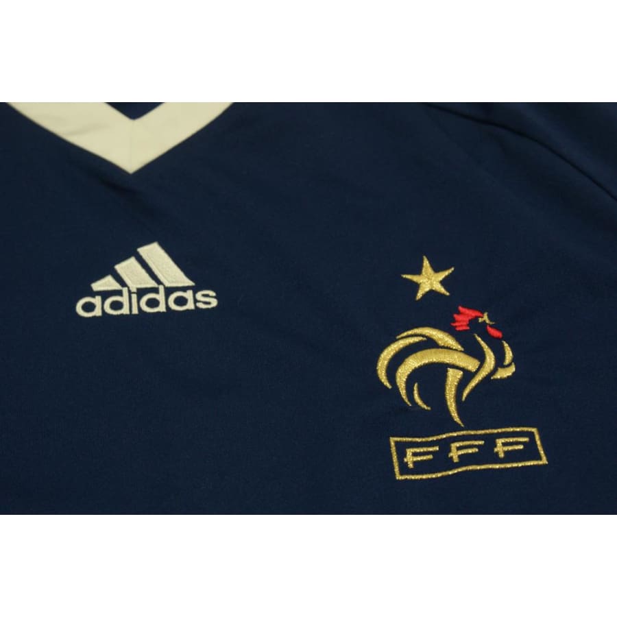 Maillot de foot rétro domicile Equipe de France N°27 2010-2011 - Adidas - Equipe de France