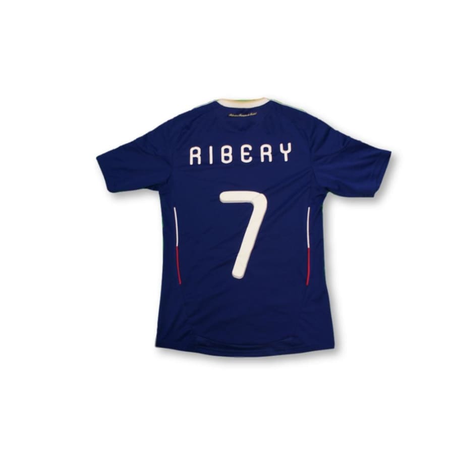 Maillot de foot rétro domicile Equipe de France N°7 RIBERY 2010-2011 - Adidas - Equipe de France