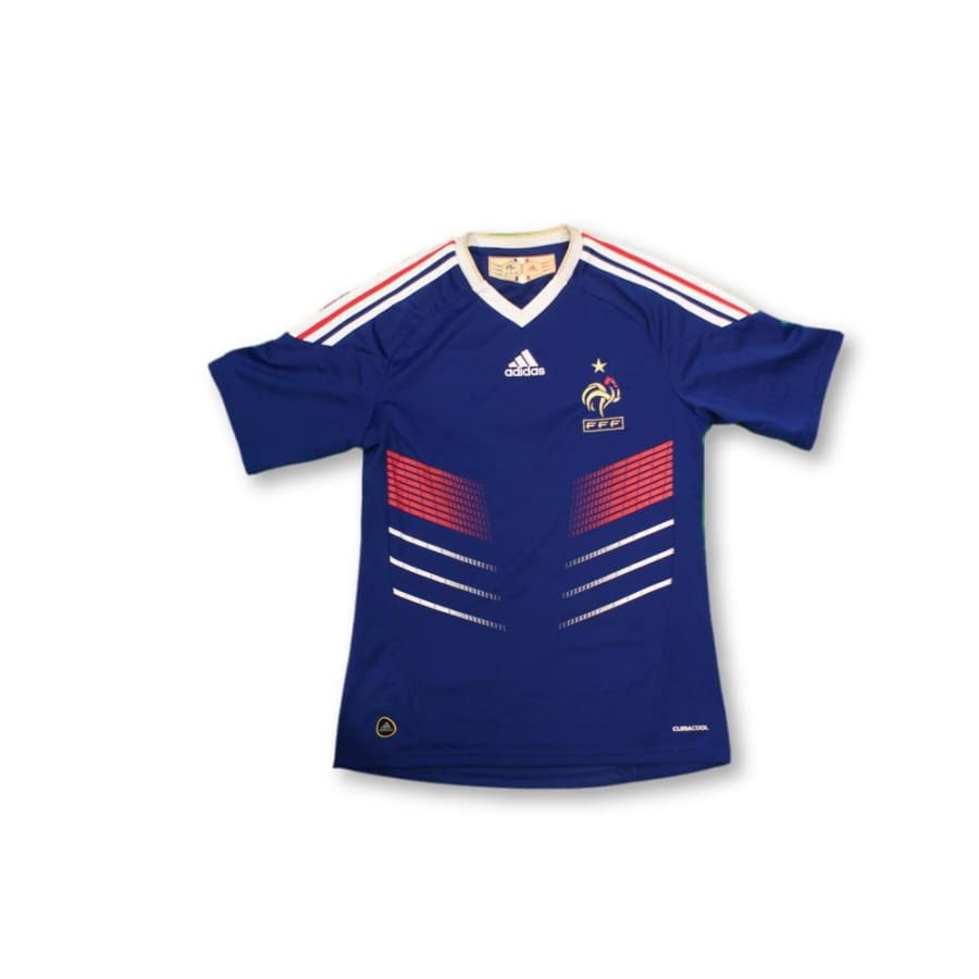 Maillot de foot rétro domicile Equipe de France N°7 RIBERY 2010-2011 - Adidas - Equipe de France