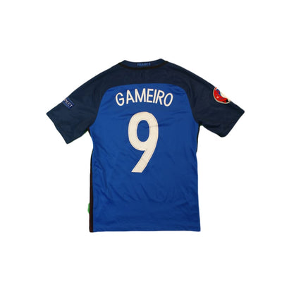 Maillot de foot rétro domicile Equipe de France N°9 GAMEIRO 2016-2017 - Nike - Equipe de France