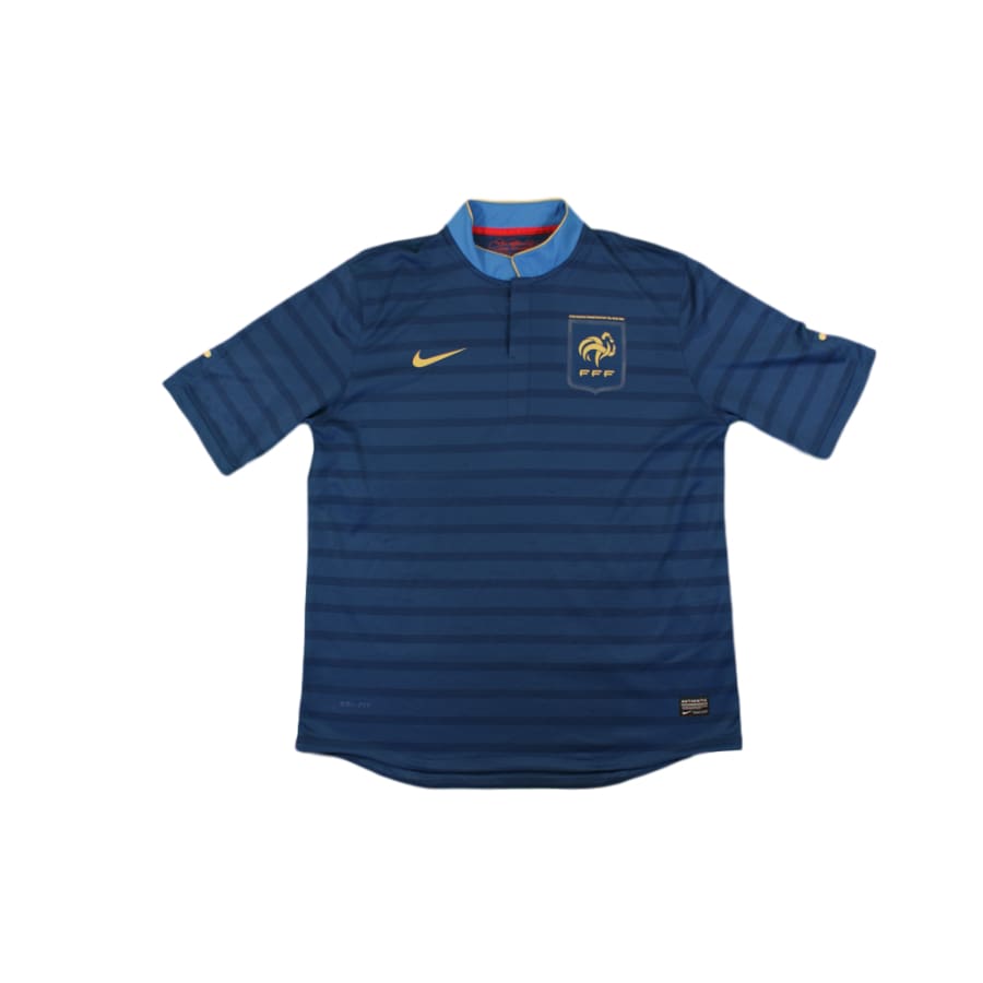 Maillot de foot rétro domicile Equipe de France U19 Vs Serbie 2012-2013 - Nike - Equipe de France