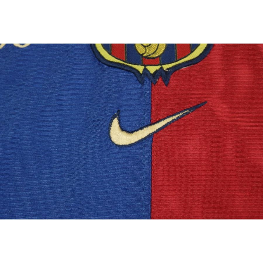 Maillot de foot rétro domicile FC Barcelone 1999-2000 - Nike - Barcelone