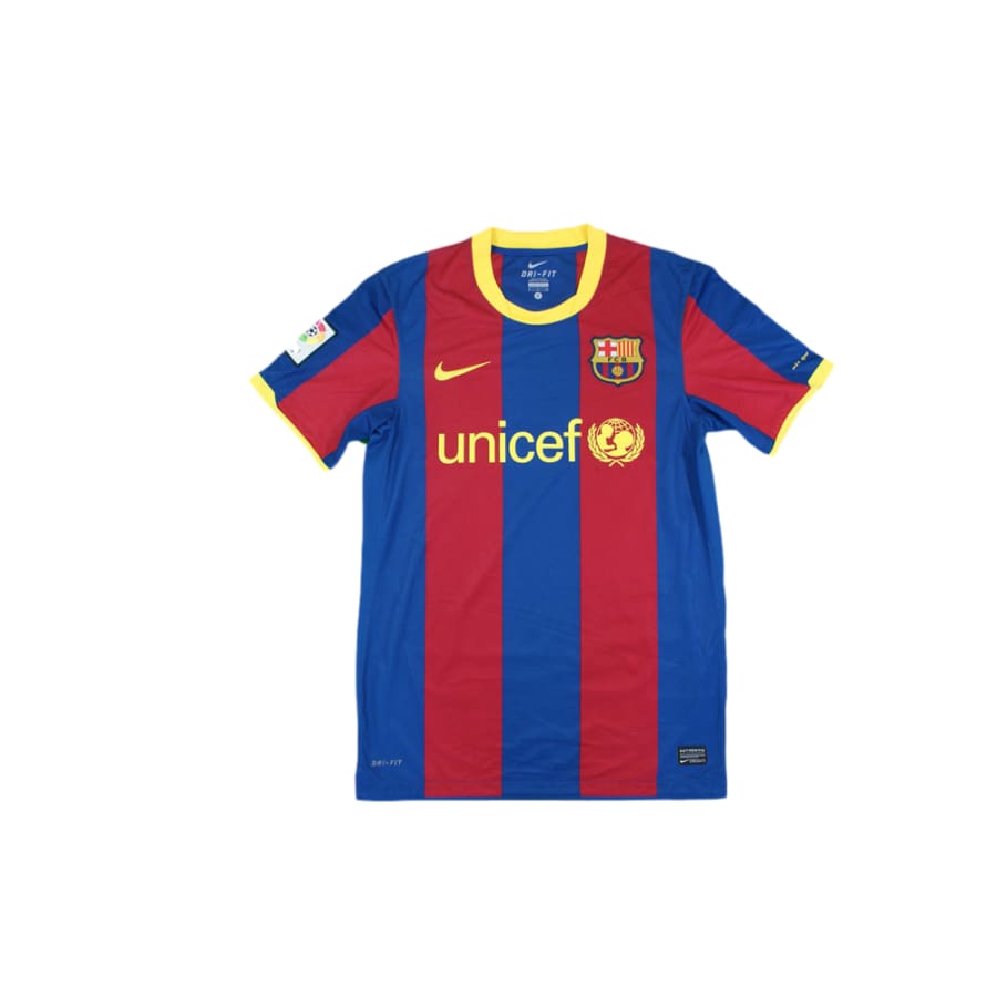 Maillot de foot rétro domicile FC Barcelone 2010-2011 - Nike - Barcelone