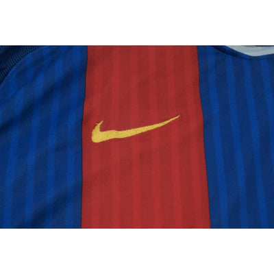 Maillot de foot rétro domicile FC Barcelone 2016-2017 - Nike - Barcelone