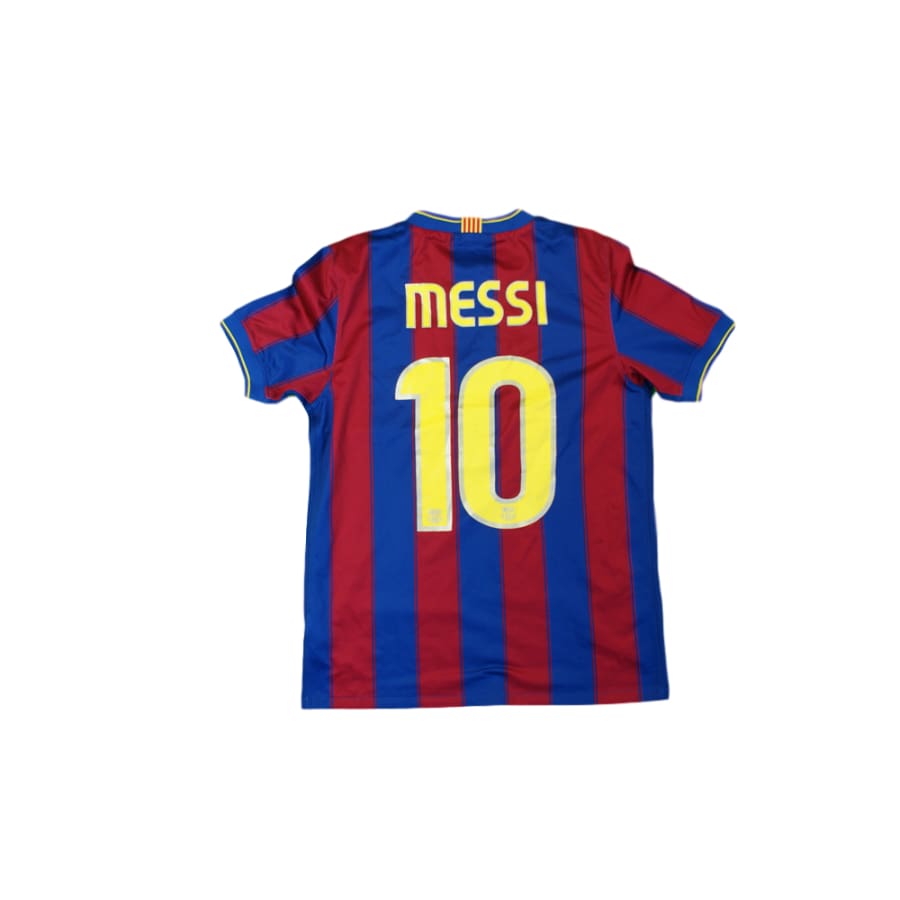 Maillot de foot rétro domicile FC Barcelone N°10 MESSI 2009-2010 - Nike - Barcelone