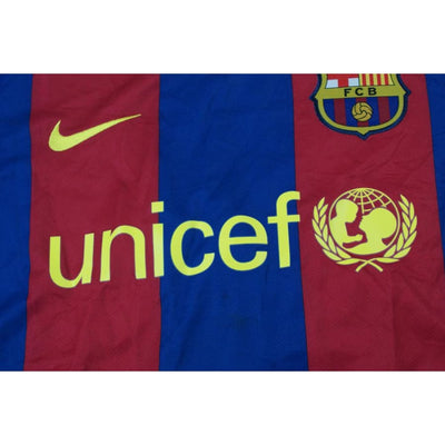 Maillot de foot rétro domicile FC Barcelone N°10 MESSI 2010-2011 - Nike - Barcelone