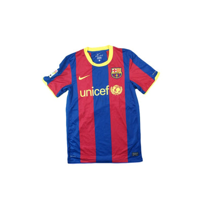 Maillot de foot rétro domicile FC Barcelone N°10 MESSI 2010-2011 - Nike - Barcelone