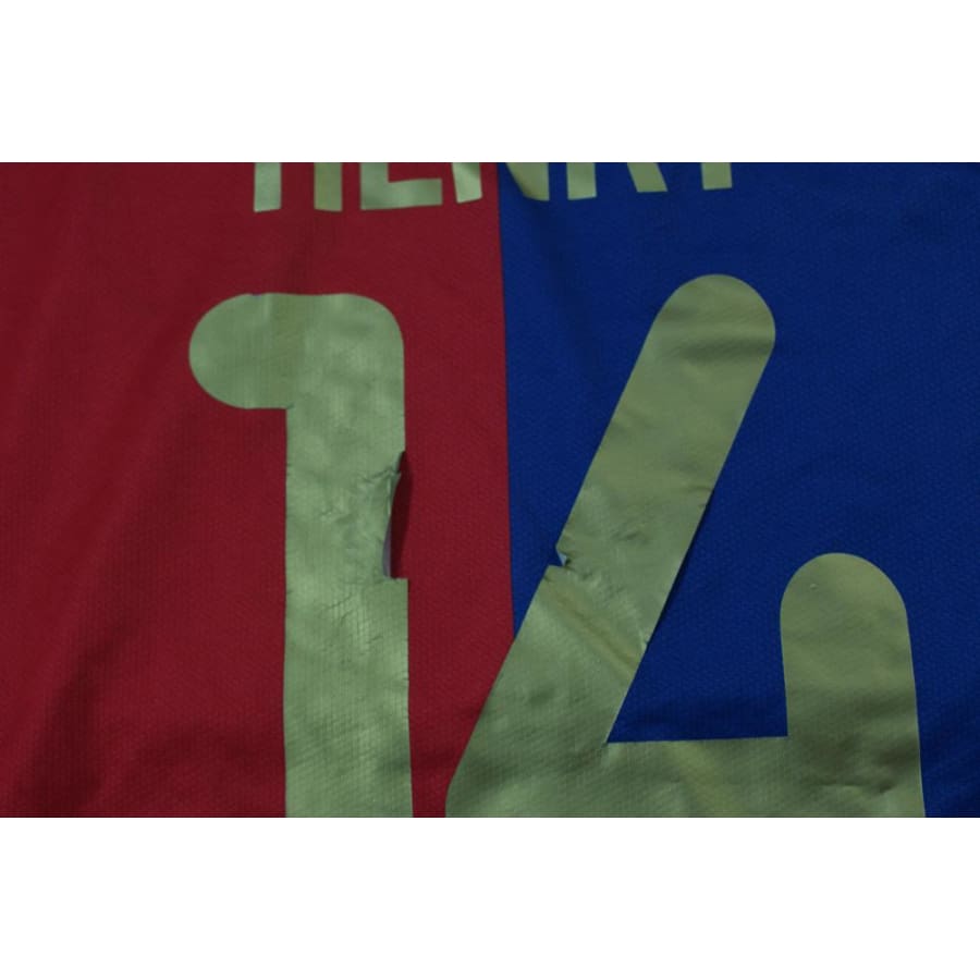 Maillot de foot rétro domicile FC Barcelone N°14 HENRY 2008-2009 - Nike - Barcelone