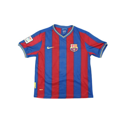 Maillot de foot rétro domicile FC Barcelone N°6 XAVI 2009-2010 - Nike - Barcelone