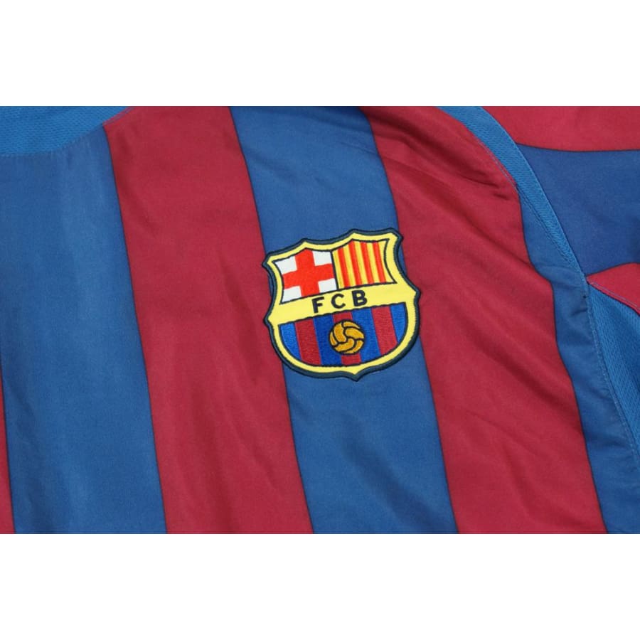 Maillot de foot rétro domicile FC Barcelone N°9 ETO’O 2005-2006 - Nike - Barcelone