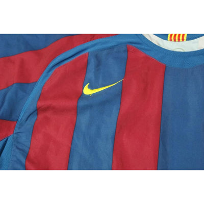 Maillot de foot rétro domicile FC Barcelone N°9 ETO’O 2005-2006 - Nike - Barcelone