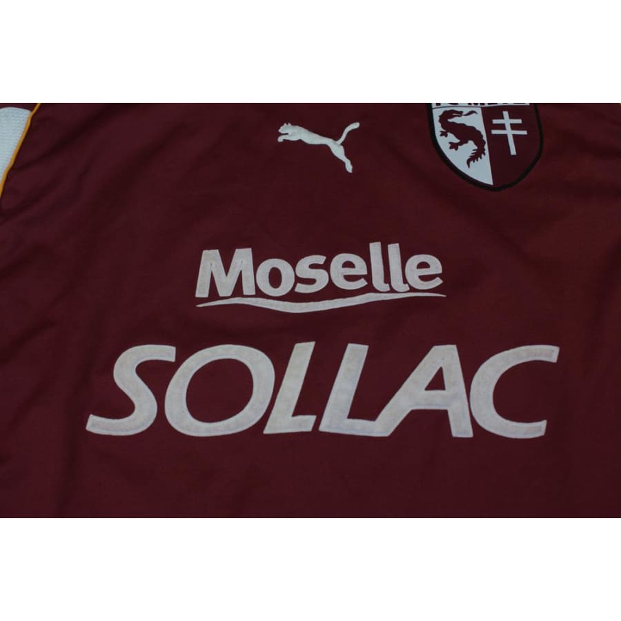 Maillot de foot rétro domicile FC Metz 2002-2003 - Puma - FC Metz