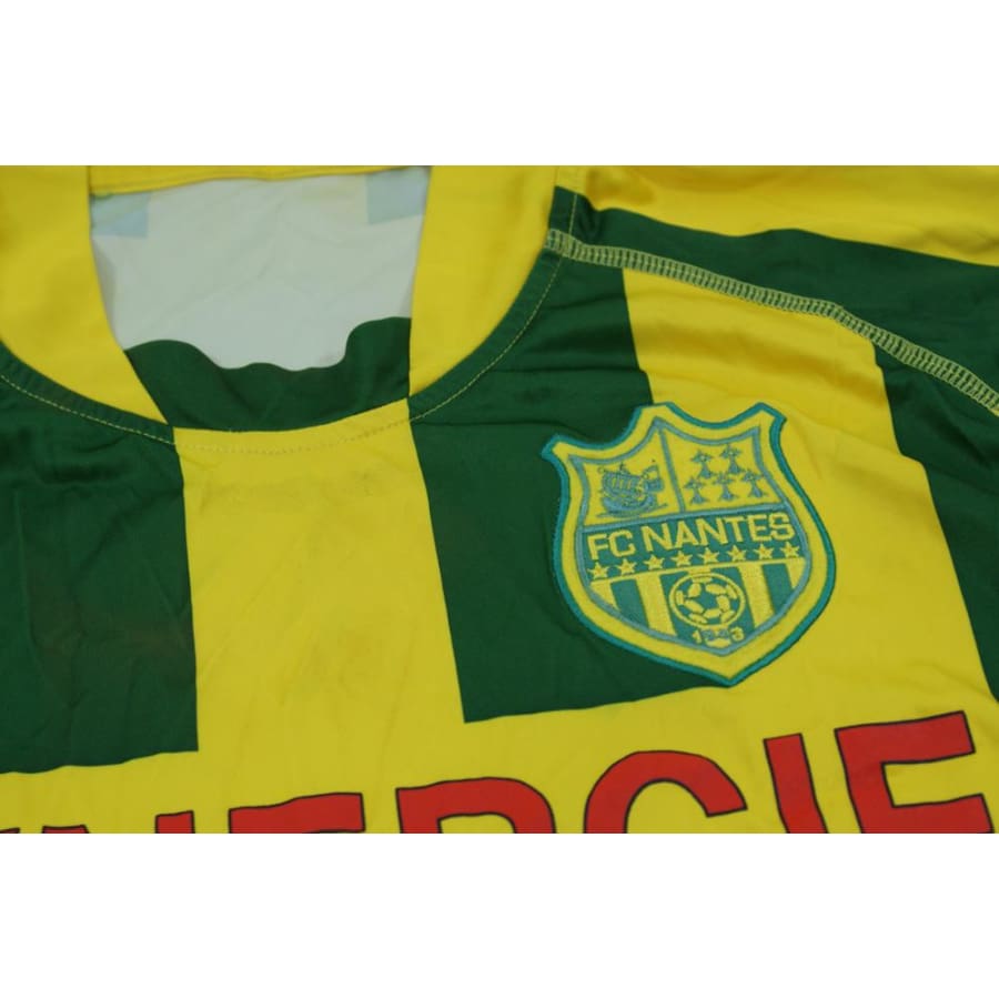 Maillot de foot rétro domicile FC Nantes 2009-2010 - Kappa - FC Nantes