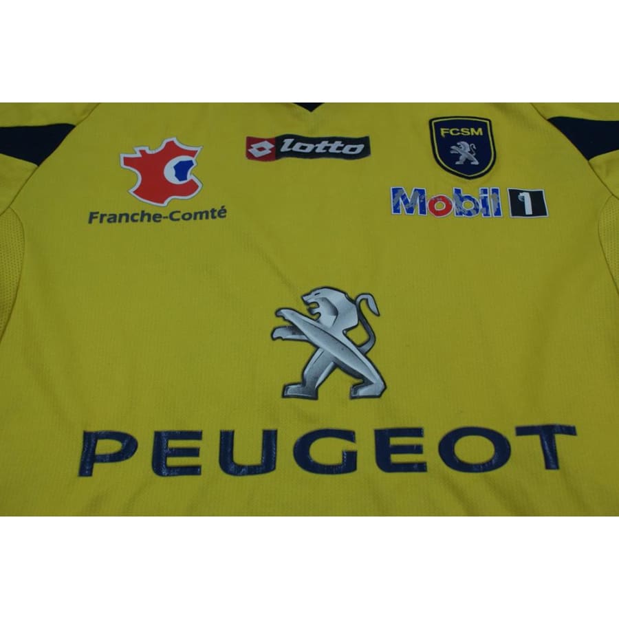 Maillot de foot rétro domicile FC Sochaux-Montbéliard N°11 M-BELAY 2010-2011 - Lotto - FC Sochaux-Montbéliard