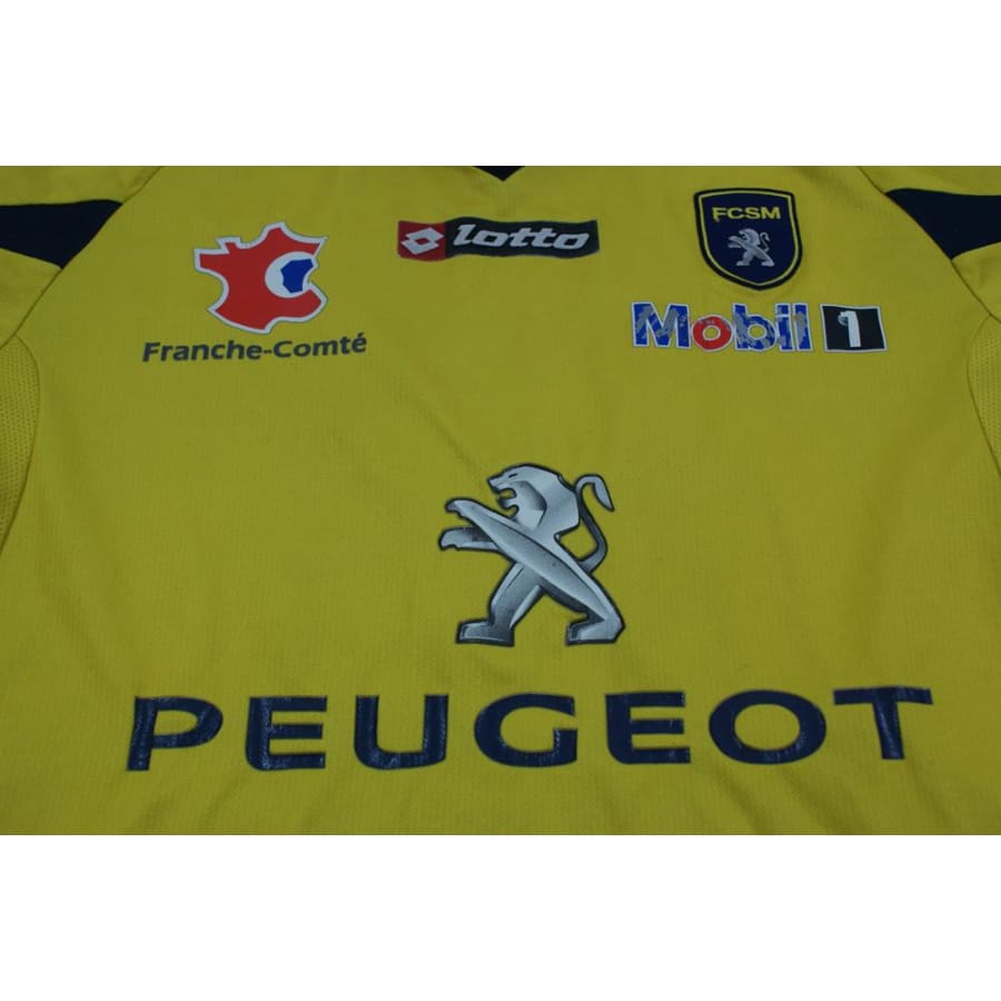 Maillot de foot rétro domicile FC Sochaux-Montbéliard N°11 M-BELAY 2010-2011 - Lotto - FC Sochaux-Montbéliard