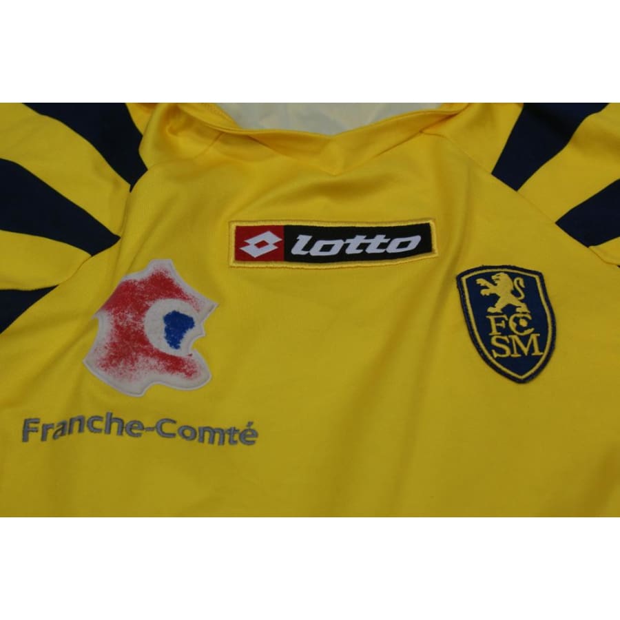 Maillot de foot rétro domicile FC Sochaux-Montbéliard N°12 ISABEY 2007-2008 - Lotto - FC Sochaux-Montbéliard