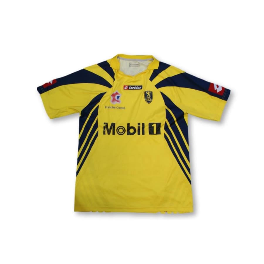 Maillot de foot rétro domicile FC Sochaux-Montbéliard N°12 ISABEY 2007-2008 - Lotto - FC Sochaux-Montbéliard