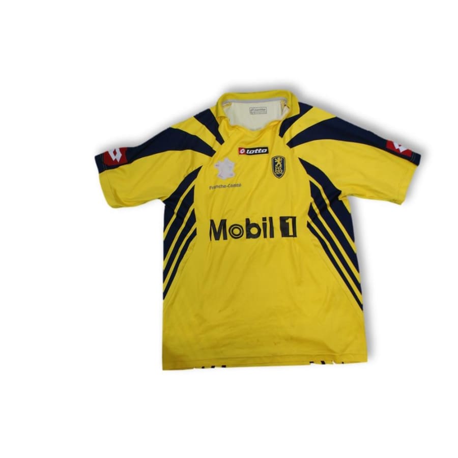 Maillot de foot rétro domicile FC Sochaux-Montbéliard N°13 BRECHET 2007-2008 - Lotto - FC Sochaux-Montbéliard