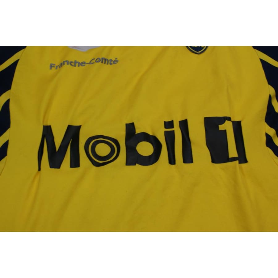 Maillot de foot rétro domicile FC Sochaux-Montbéliard N°13 BRECHET 2007-2008 - Lotto - FC Sochaux-Montbéliard