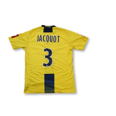 Maillot de foot rétro domicile FC Sochaux-Montbéliard N°3 JACQUOT 2008-2009 - Lotto - FC Sochaux-Montbéliard