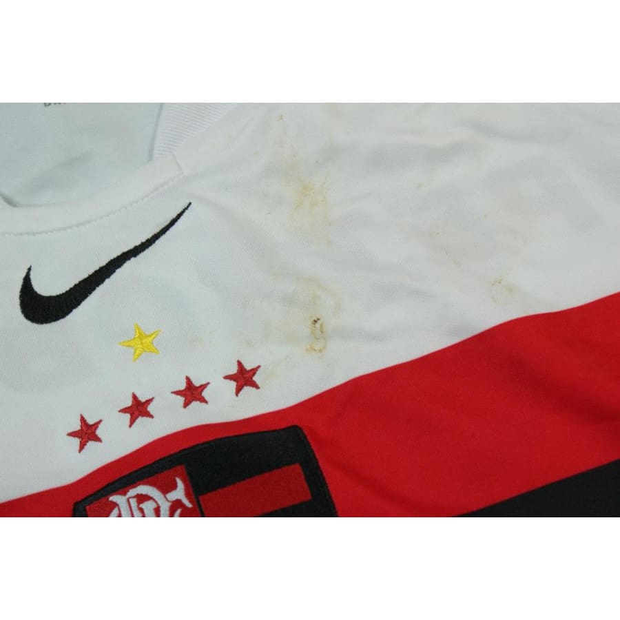 Maillot de foot rétro domicile Flamengo N°10 années 2000 - Nike - Brésilien